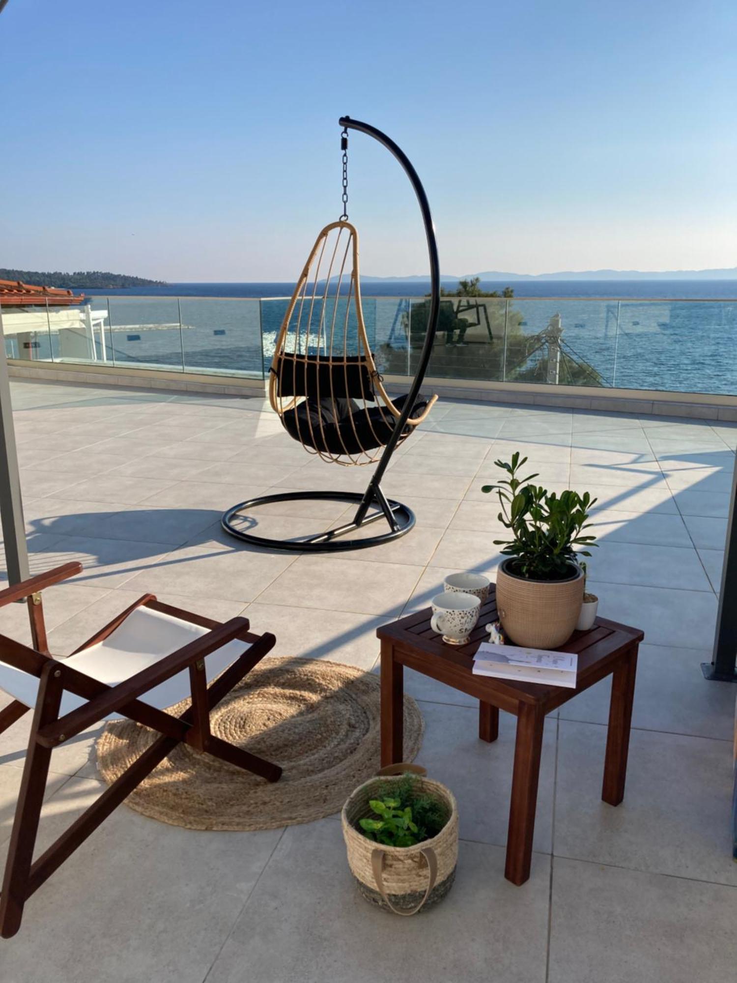 Wide Blue Luxury Boutique Suites Neos Marmaras Eksteriør billede